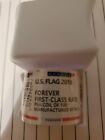 New Listing2018 USPS Forever Stamps U.S. Flags - 1 Roll of 100 Stamps Coil