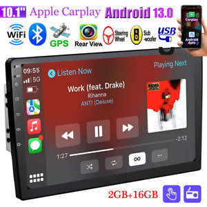 Car Stereo Radio Android 13 Carplay GPS Navi WiFi 10.1