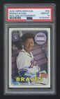 PSA 10 RONALD ACUNA 2018 TOPPS HERITAGE REAL ONE RC AUTOGRAPH SP PERFECT CENTER