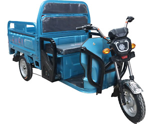 Three-Wheeled 48V Electric Scooter Open Body Type For Passenger and Freight Use