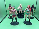 WWE Divas Lot Of 5 Mattel Figures Loose Charlotte, Bella, Naomi, Eva, Deville