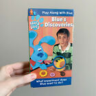 1999 Blue's Clues Blue's Discoveries VHS Sealed NEW Nick Jr Movie