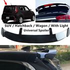 Universal Fit For Kia Soul 2010-2019 Rear Tailgate Roof Spoiler Wing With Light (For: Kia Soul)