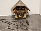 Vintage Regula Cuckoo Clock Made In West Germany 25/1W Dancing Couples 10” Parts