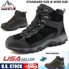 NORTIV 8 Men's Waterproof Hiking Boots Non-slip Trekking Mountaineering Shoes