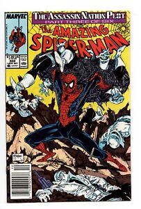 AMAZING SPIDER-MAN #322 - MARVEL COMICS - 1989 - TODD McFARLANE - SILVER SABLE