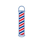 Scalpmaster Barber Pole Cling Decal
