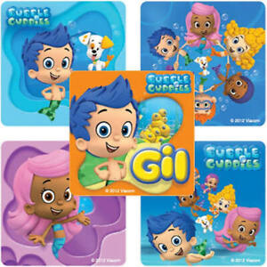 25 Bubble Guppies Stickers Party Favor Teacher Supply 2.5