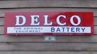 DELCO BATTERY VINTAGE STYLE 1'X46