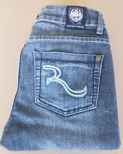New ListingRock & Republic Skynard Straight Stretch Men's Jeans Tag Size 26 Actual 28x29