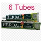 6 Tube HERBAL Toothpaste 5 in 1 Essential 100% Fluoride Free & Vegetable Base
