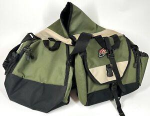 FLW Fly Fishing Outdoor Sport Hunting Canvas Saddle Chair Tackle Bag Bags