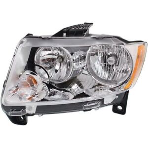 For Jeep Grand Cherokee Headlight 2011-2013 Driver Side Halogen CH2502224 (For: 2012 Jeep Grand Cherokee)
