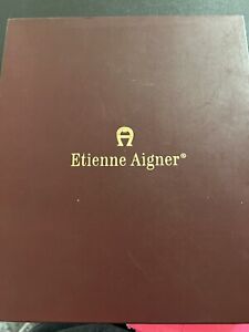 Etienne Aigner Clutch/ Checkbook Set New In Box!- Pen Is Not Included