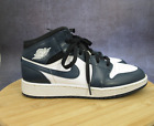Jordan 1 Mid Shoes Womens Size 7 / 5.5Y (GS) Armory Navy [554725-411]