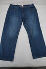 Rocawear Jeans Mens 42x32 Blue Denim Straight Leg Y2K Hip Hop Streetwear Skate