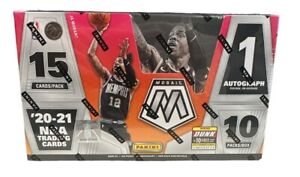 2020-21 Panini Mosaic Basketball Hobby Box Sealed Edwards Haliburton RC Year