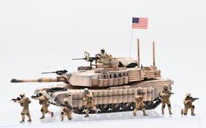 Sanrong 1/72 U.S. Army M1A2 TUSKII Main Battle Tank Painted Finished Model