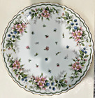 Andrea by Sadek - Flowers & Berries Cake Plate with Matching Serving Knife