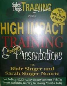 Sales Dogs Training School: High Impact Training & Amazing Part 2 AUDIO BOOK CDs