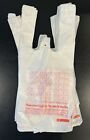Bags 1/12 Small 15 x 7 x 5  Thank You T-Shirt Plastic Grocery Shopping Carry-Out