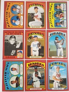 2021 Topps Heritage Target Red Border Parallel 9 Card Lot  Rookies & Stars
