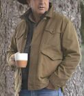 Men's Kevin Costner John Dutton Vintage Style Brown Cotton Yellowstone Jacket