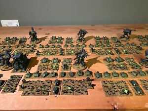 Epic 40k 6mm Space Marine Full Army + Titans, painted, based