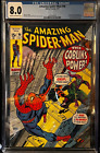 Amazing Spider-Man #98 1971 CGC 8.0 KEY ISSUE! DRUG PLOT! NO CCA SEAL!