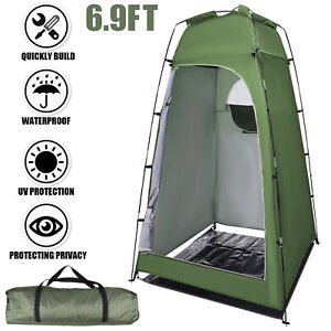 Portable Camp Shower Tent Bathroom Privacy Outdoor Changing Room Toilet