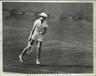 1937 Press Photo Alice Marble vs Kay Stammers at Davis Cup tennis in NY