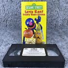 Sesame Street - Let’s Eat, Funny Food Songs VHS Tape 1998 Educational Cartoon