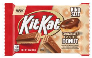 KIT KAT (10-PACK) Chocolate Frosted Donut  King Size Candy Bars 30 oz BB 12/2024