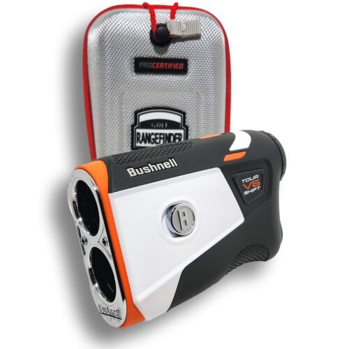New ListingVery Good Bushnell Tour V6 Shift / Slope Golf Laser Rangefinder w/ New Case