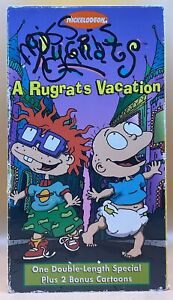Rugrats - A Rugrats Vacation VHS 1997 Orange Tape Partial Shrink *Buy 2 Get 1*