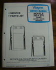 New Listing1983 Wayne Model 360 & 370 Fuel Dispenser Service Manual gas pump