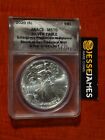 2020 (S) SILVER EAGLE ANACS MS70 FS STRUCK AT SAN FRANCISCO MINT EMERGENCY ISSUE