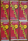 1934 1935 SHELL Oil Road Maps Lot of 6 Gas Stations Chicago Century of Progress