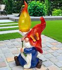 | Garden Gnome, Solar Large Gnomes, Outdoor Decorations for Patio, Solar Gard...