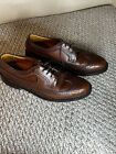 Vintage FLORSHEIM 78095 Brown Leather Wingtip Dress Shoes 5 Nail 9
