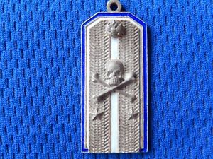 #2 RUSSIAN IMPERIAL EPAULET PENDANT MILITARY BADGE RUSSIA STERLING SILVER 84