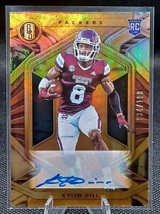 New Listing2021 Panini Gold Standard Kylin Hill #179 RC Rookie Card Auto /199