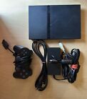 Sony PlayStation 2 Slim Console - Black With Controller + 1 Free Random Game.