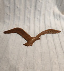 Vintage Plastic Eagle Bird Wall Decoration 9” Brown Flying