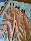 Carhartt Men's FR Bib Overalls - Brown Excellent Used Condition  Tall Sized