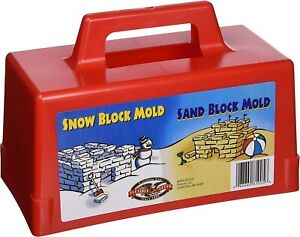 Flexible Flyer Snow Fort Building Block, Sand Castle Mold, Beach Toy Brick...