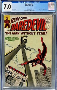 Daredevil 8 CGC 7.0 1st Stiltman! Iconic Wally Wood cover!