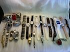 Lot Of 28 Vintage To Now Watches Fresh Batteries Running Currently As Is