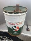 Vintage B/A Outboard Oil Can 5 Gallon Pail