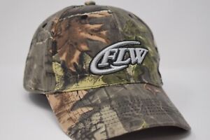 FLW Fishing Hat Camouflage Strap back Adjustable Embroidered Logo